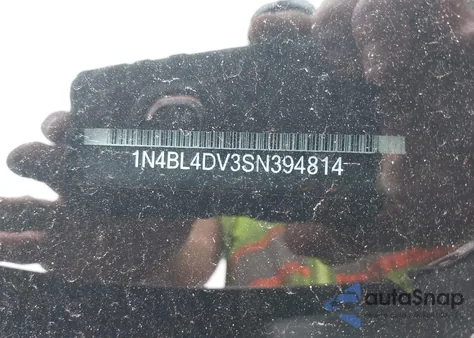 2025 Nissan Altima Sv Fwd из США, поврежденный, VIN 1N4BL4DV3SN394814